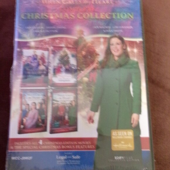 NWT Renshun Holiday Rope Handle Tapestry Tote with book and DVD - Picture 9 of 11